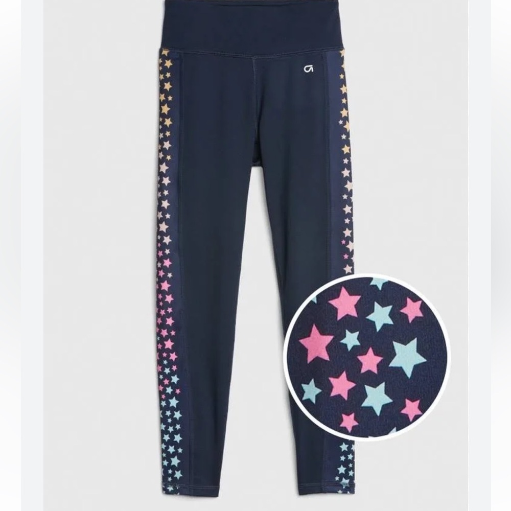 Gap Fit Kids Cropped Stretch Leggings - size smalll